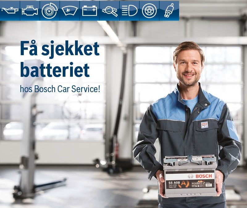 Batterisjekk Ødegården Auto