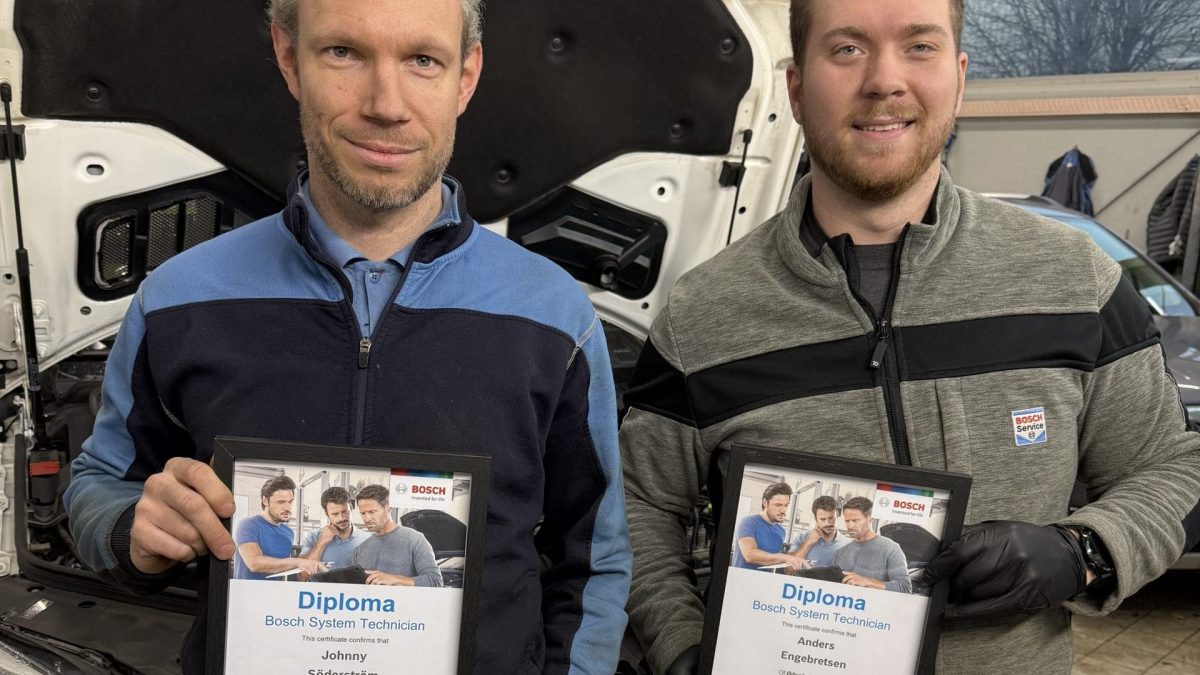 Bestått Systemtekniker-eksamen